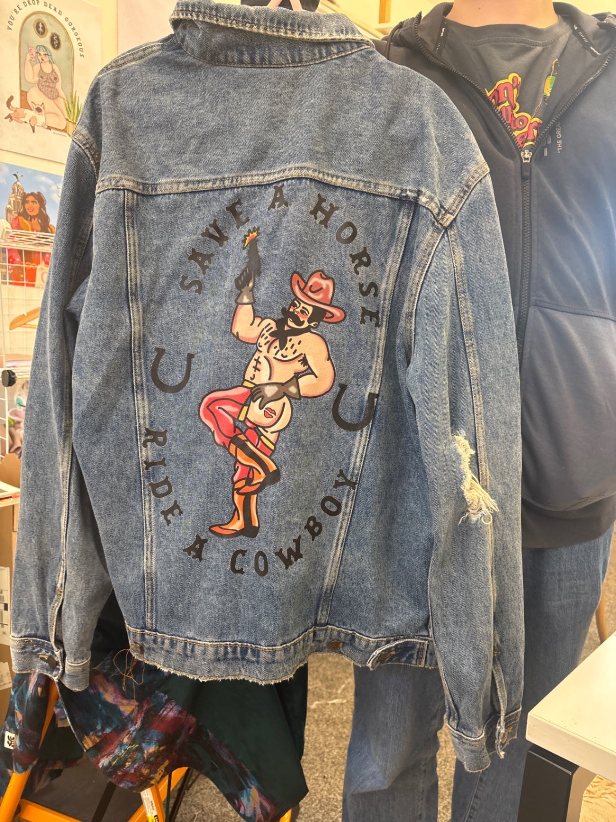 Save A Horse Denim Jacket